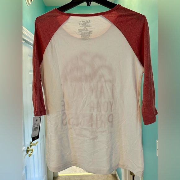 Game of Thrones “I am not your little princess” Baseball Shirt Size Medium - Picture 2 of 6